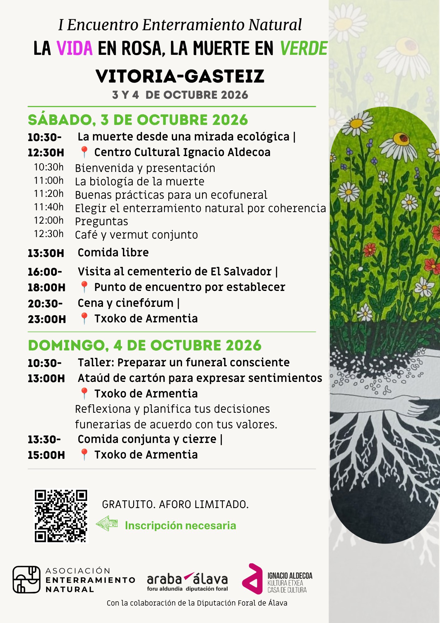encuentro enterramiento natural